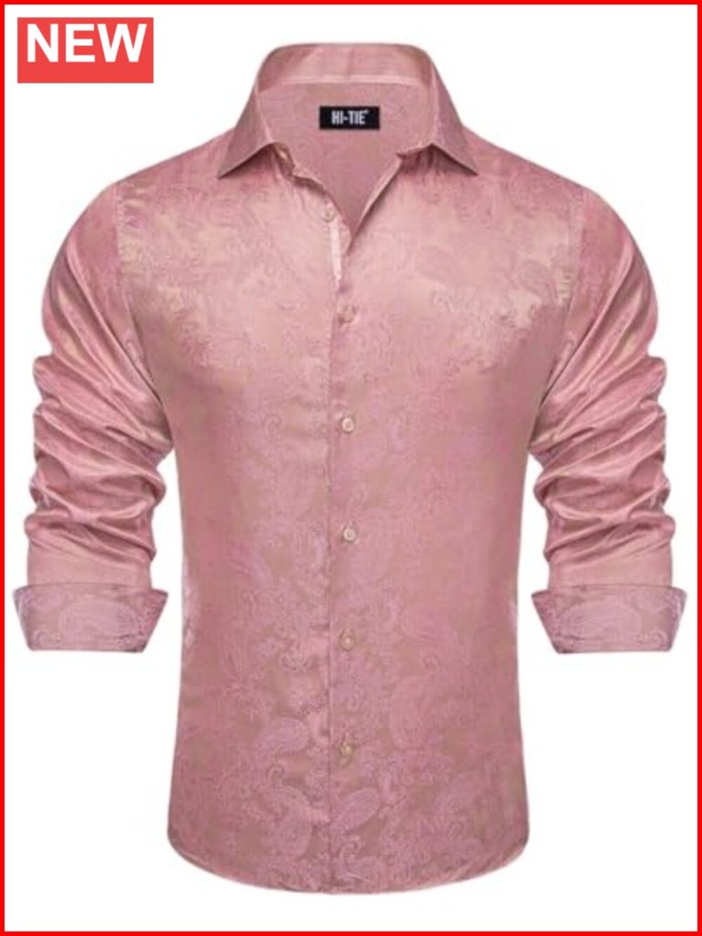 Men's Long Sleeve Button Down Casual Shirt Lightweight Relaxed Fit